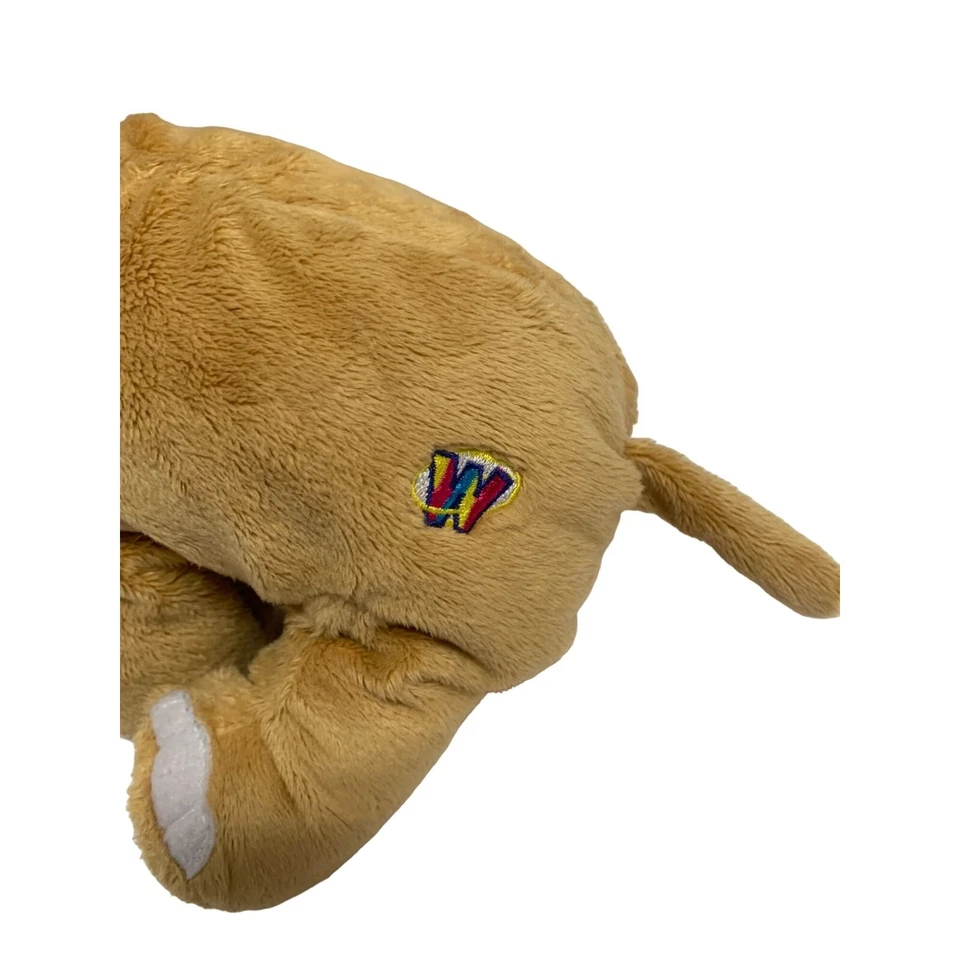 Ganz Webkinz Plush Mud Hippo Tan Beige Stuffed Animal Toy HM384 No Code - Image 3 of 4