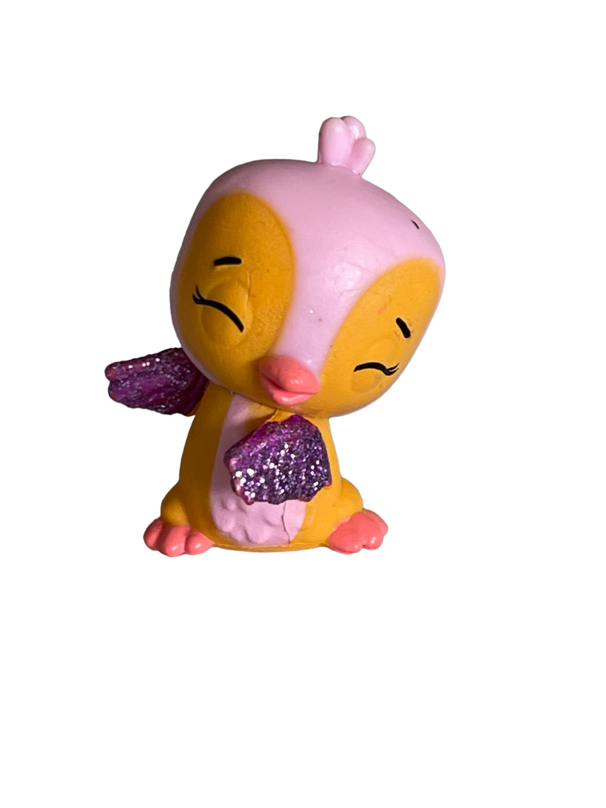 Pengula Hatchimals Colleggtibles Orange Pink Pengula Penguin Rare Purple Wings ...
