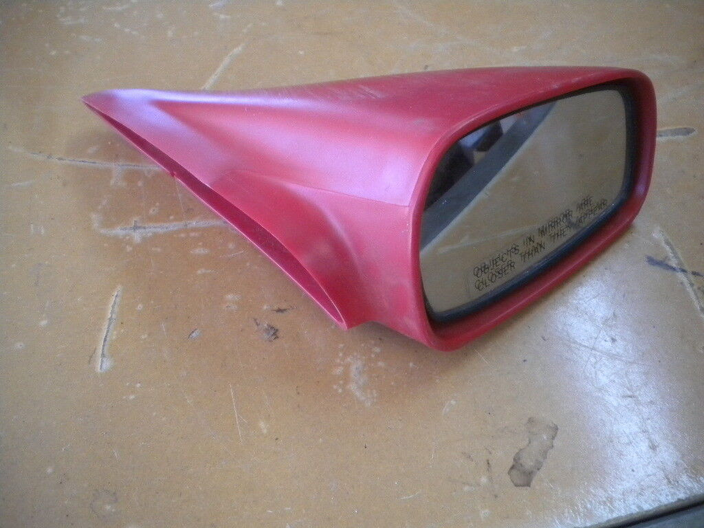 Kawasaki OEM Mirror & Red Plastic Housing 95-99 ZXI 1100 750 Kawasaki OEM Mirror & Red Plastic Housing 95-99 ZXI 1100 750