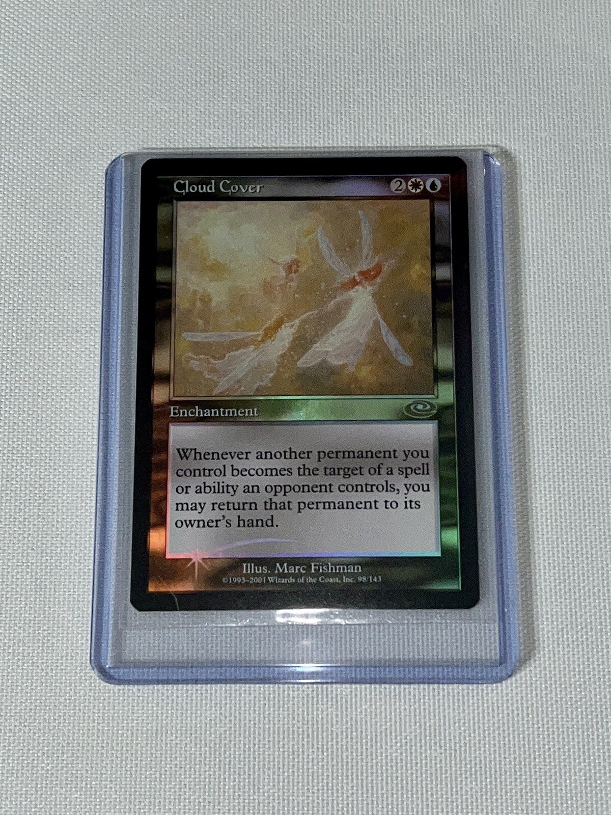 Cloud Cover - Foil LP, English MTG Planeshift