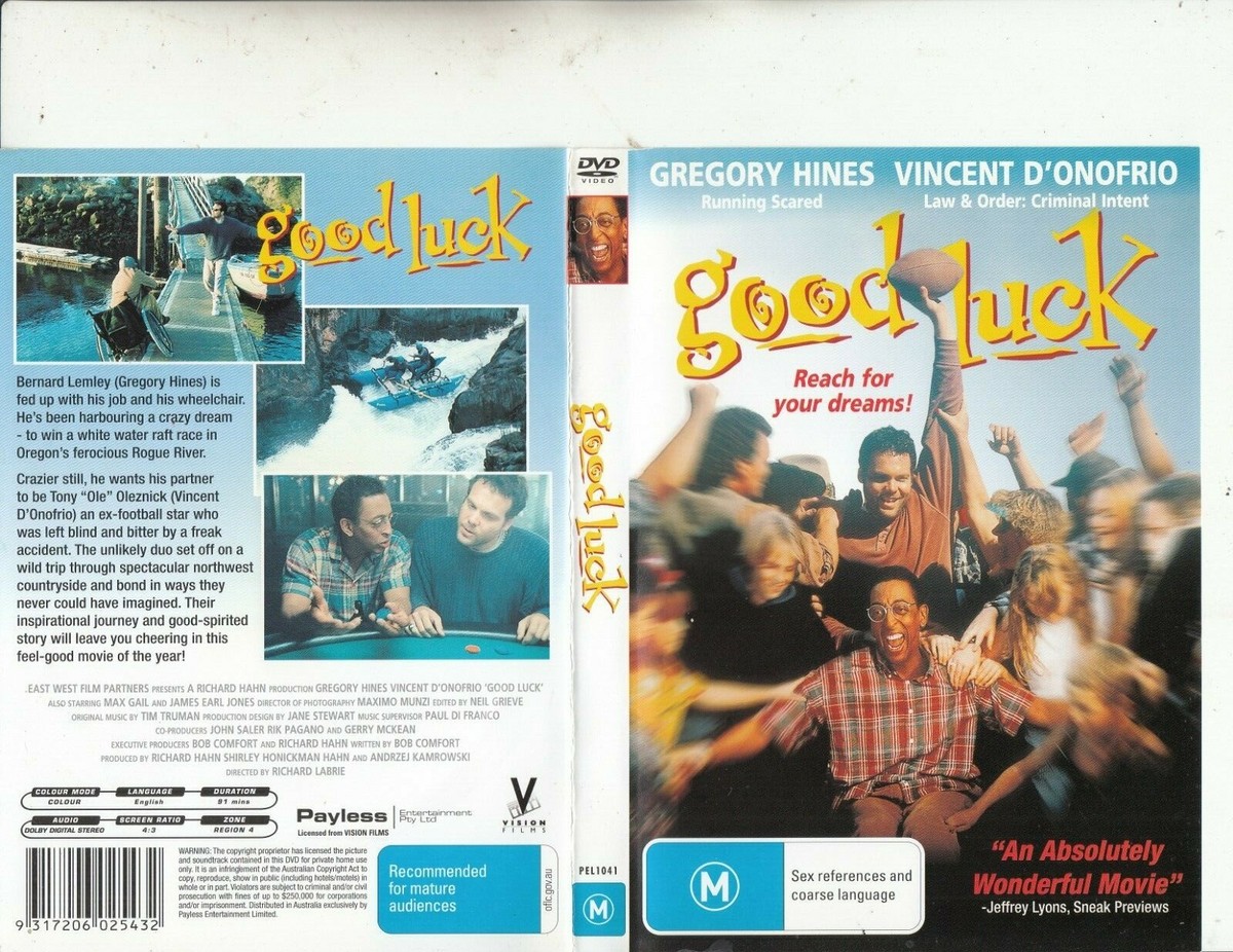 B*d様 GOOD LUCK!! DVD-BOX Good Luck-1996-[Gregory Hines]-East West Film-Movie EWF-DVD
