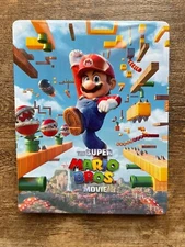 CUSTOM Super Mario Bros. Movie Embossed Steelbook Case [G2] *NO DISC(S)*