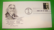 SC# 1295 1966 FIRST DAY COVER PROMINENT AMERICAN ISSUE $5.00 JOHN BASSETT MOORE