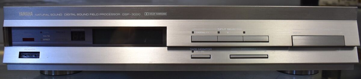 Yamaha Natural Sound Digital Sound Field Processor DSP-3000 Yamaha Natural Sound Digital Sound Field Processor DSP-3000