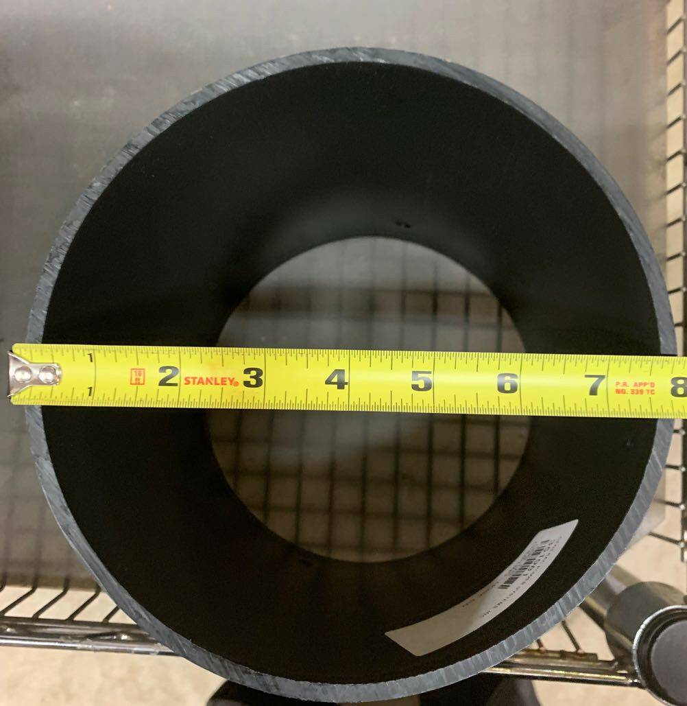 DR Universal 8" splicer Leaf Vac Vacuum Hose Adapter Splice Connector