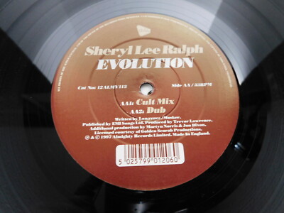 Sheryl Lee Ralph   Evolution 12'' Single 1997 UK Electronic Euro House