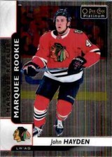 2017-18 O-Pee-Chee Platinum Marquee Rookie John Hayden RC #189