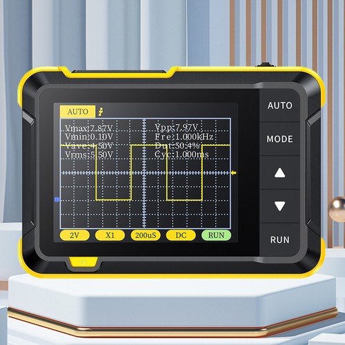 Digital Oscilloscope 200KHz Bandwidth Mini Tablet Oscilloscope Type C Charging - Picture 18 of 18