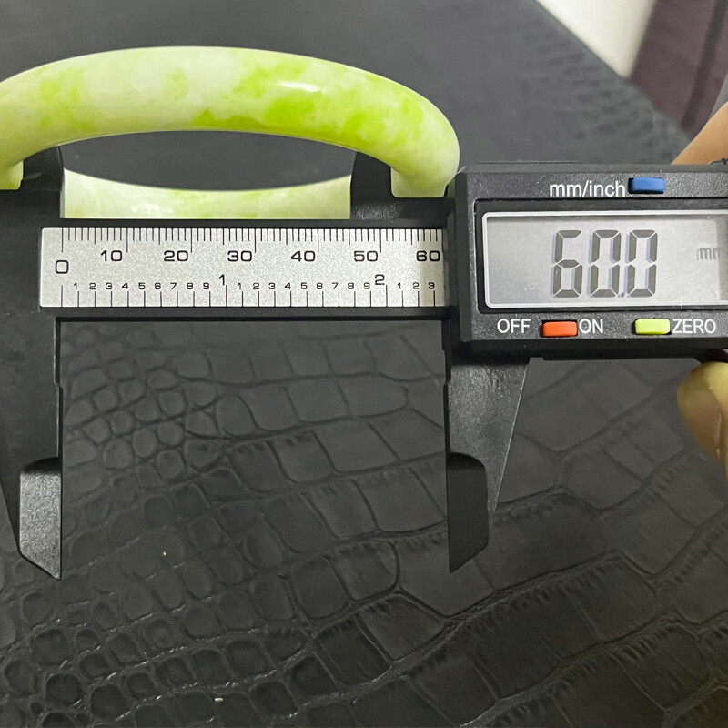 Natural Grade A Cauliflower Jade Bangle Bracelet 60MM eBay