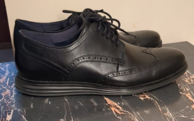 Cole Haan OriginalGrand Wingtip Oxford Mens 10.5 M Black Leather Shoes C27984 Cole Haan Men main image 4