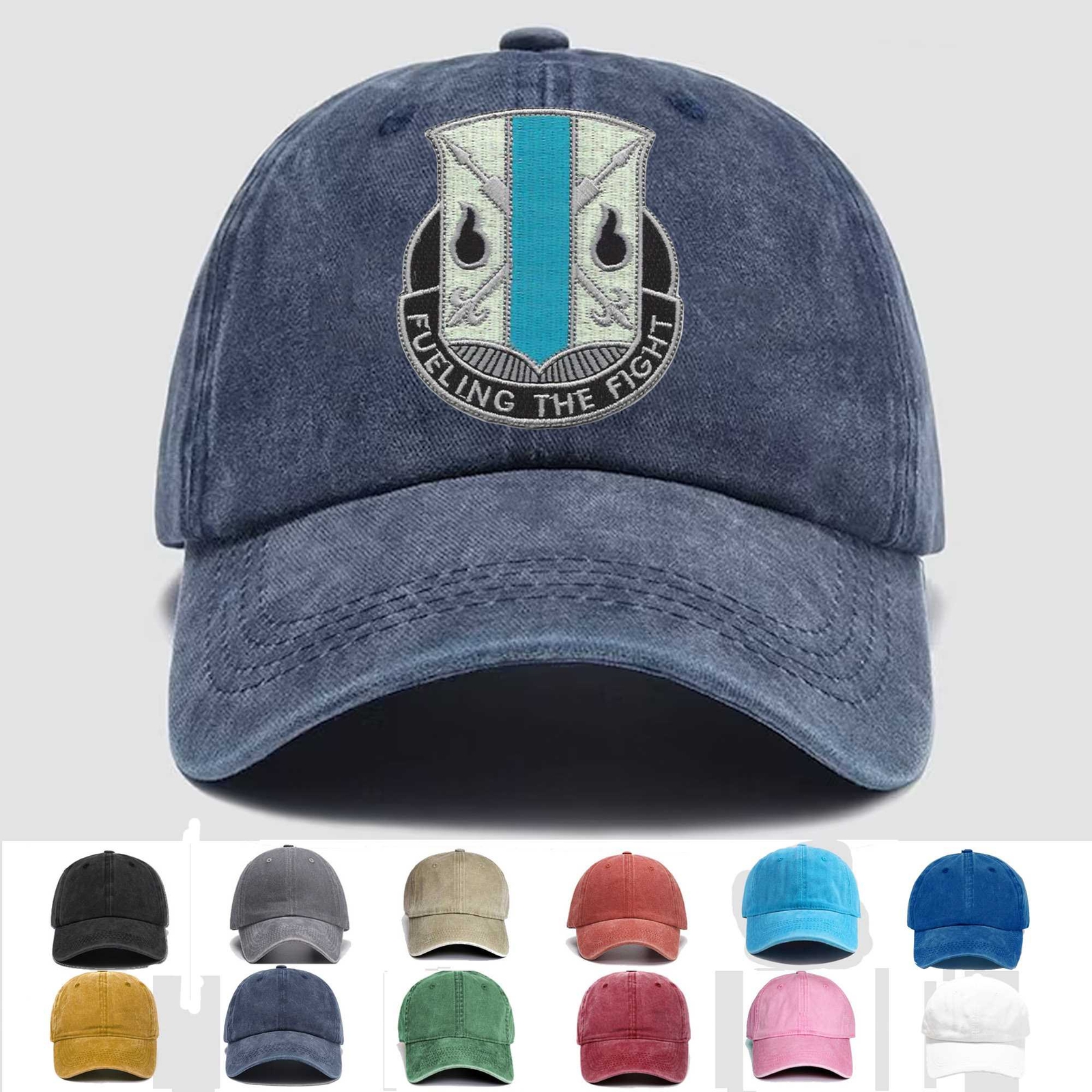 Custom Embroidered Hat 334th Quartermaster Battalion, Veteran Cap, Gift Idea