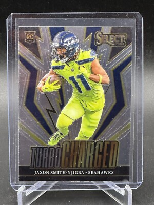 2023 Panini Select Turbocharged #TUR-JAN Jaxon Smith-Njigba RC