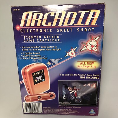 Arcadia Electronic Skeet Shoot Fighter Attack Game Cartridge. | eBay