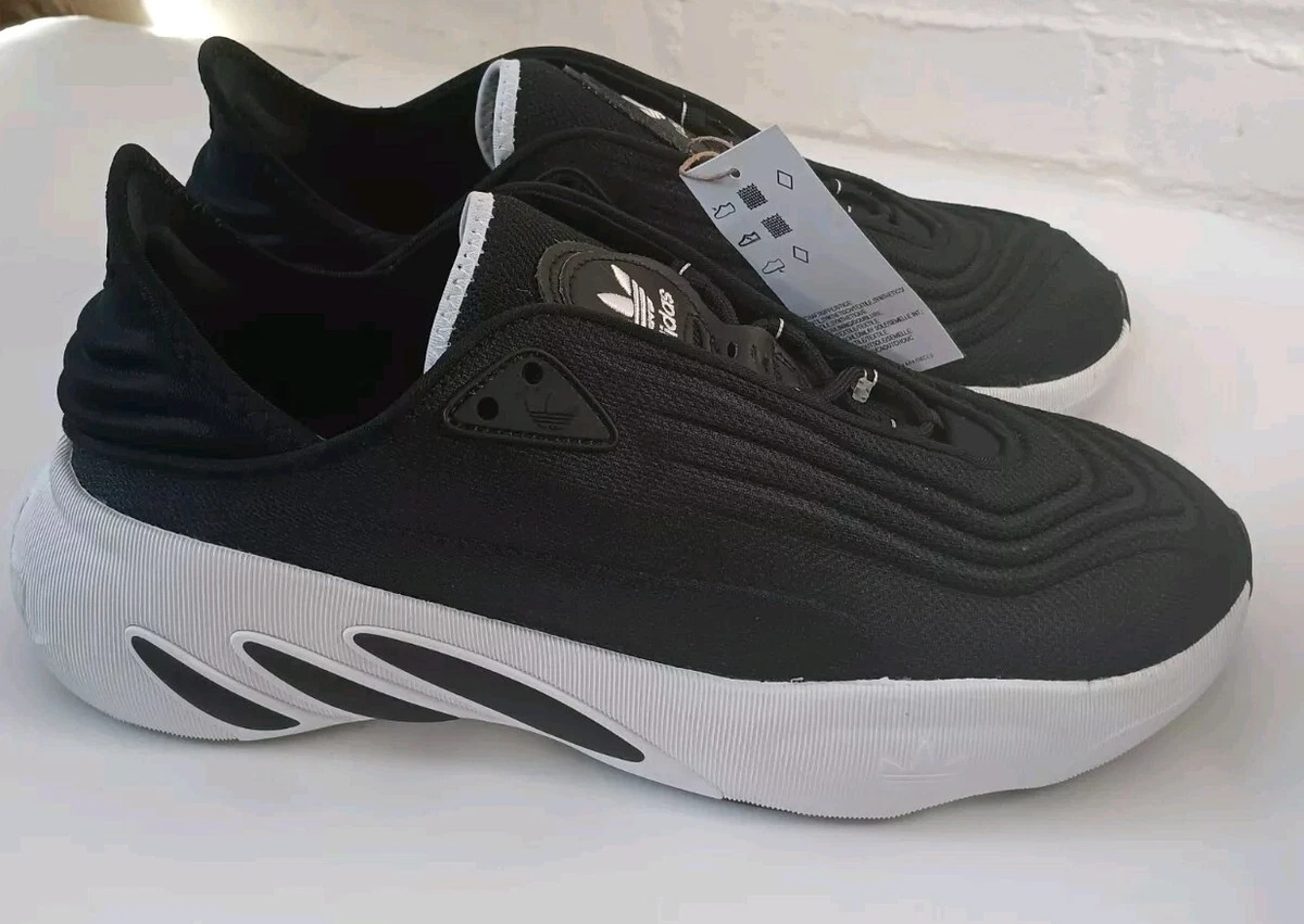 Adidas ADIFOM SLTN Black White Lace-up Athletic Sneakers FZ5635 Men 7/Women 8.5 Adidas Adifom SLTN Black White for sale | eBay main image 3