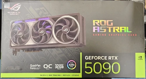 ASUS - ROG Astral NVIDIA GeForce RTX 5090 32GB GDDR7 Gaming Graphics Card