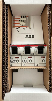 ABB SLS Schalter 50A / 400V / 3 polig SHU S751/3 DR Sammelschiene NEU & OVP