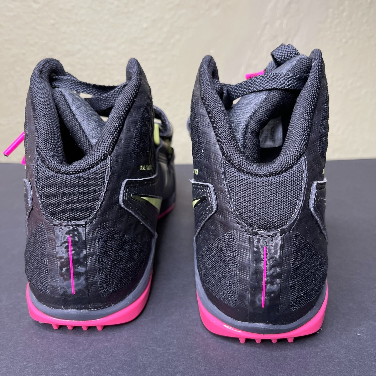 Nike Zoom Javelin Elite 3 Mens 11 Black Pink NWOB Track Field Spikes AJ8119 New Nike Zoom Javelin Elite 3 Men Size 10.5 Track Throwing  main image 2