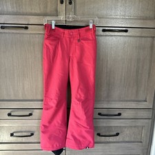 ROXY Girl  s Sz 10 Ski/Snowboard Pants Hot Pink EUC
