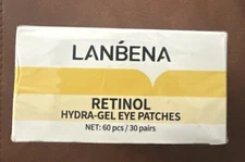 LANBENA RETINOL HYDRA-GEL EYE PATCHES - EXP 06/2026 B8