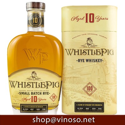 WhistlePig 10 yo Small Batch Straight Rye Whiskey 50% Vermont USA