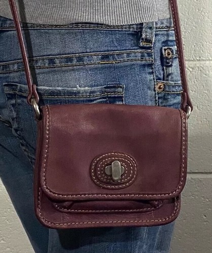 FOSSIL Purple Plum Violet Crossbody 