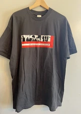 U2 ELEVATION Tour 2001 Short sleeve Gray Concert T shirt Top Murina Tee Size XL