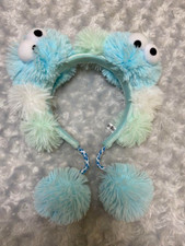 USJ Limited Sesame Street Cookie Monster Fluffy Headband Universal Studios Japan