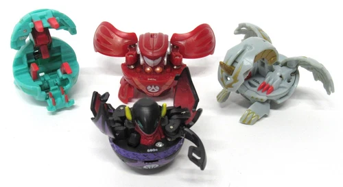 Bakugan Lot Of 4 Diablo 580G Apollonir B2 480G Monarus 340G  Scraper 590G