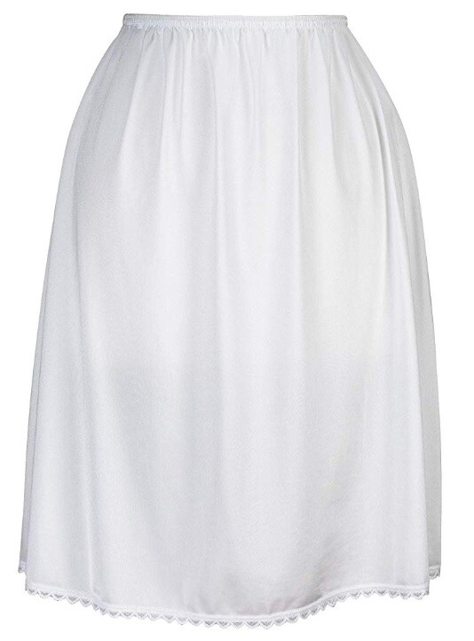 Valair Women's Classic Half Slip Skirt Dress For Ladies and Girls - Anti Static