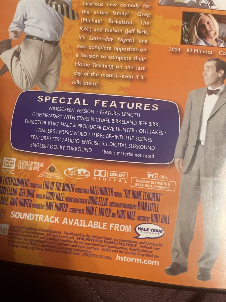 The Home Teachers Special Edition DVD Jeff Birk Michael The Home Teachers Special Edition DVD Jeff Birk Michael
