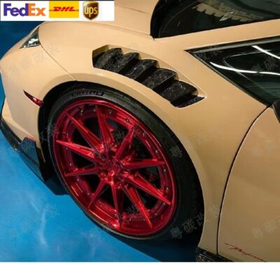 FRP Carbon Fiber Front Bumper Fender For Lamborghini Huracan LP580 LP610