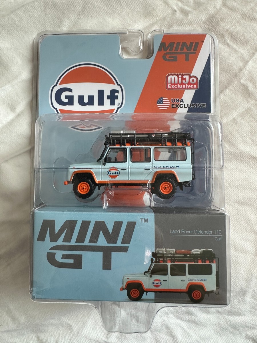 ミニカー MINI GT Land Rover Defender 110 Mini GT 1:64 Land Rover Defender 110 1989 Camel Trophy