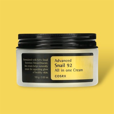 CosRx, Advanced Snail 92, All in One Cream, Creme mit Schneckensekret, 100 ml