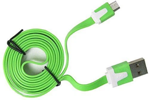 FLAT NOODLE MICRO USB Data Sync Charger Cable FOR android smart phones lg htc - Image 3 of 4
