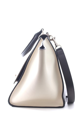 Céline Medium Trapeze Tote Bag / Cream/Brown/Black - Picture 3 of 10