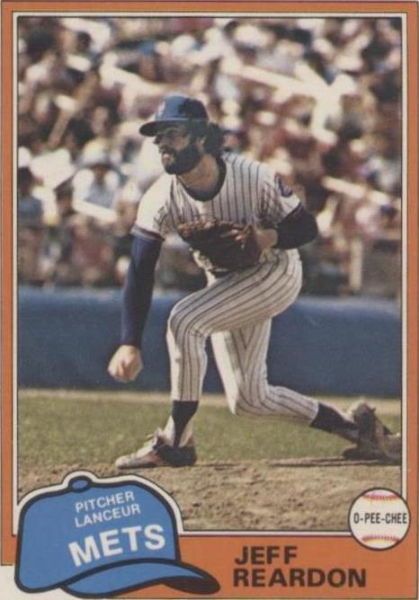 1981 O-Pee-Chee - Jeff Reardon #79 - 1 of 1