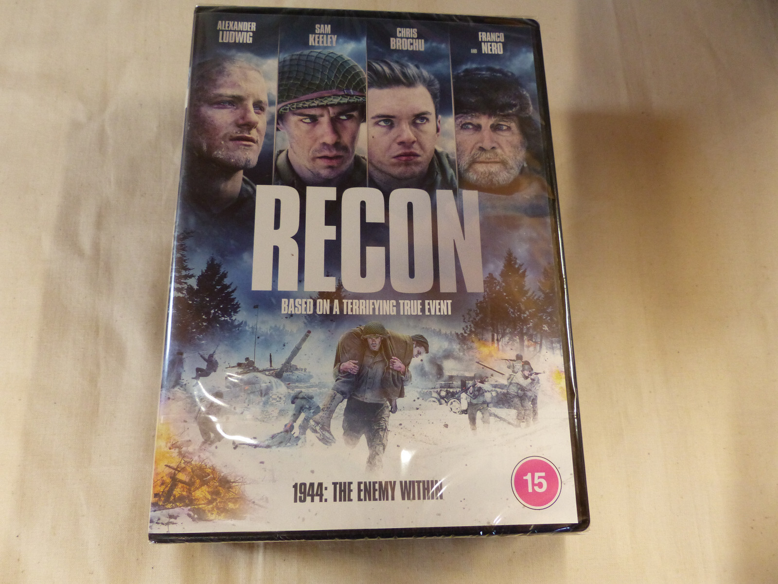 Recon: 1944 the Enemy Within- Sam Keeley  DVD (2021) NEW & SEALED
