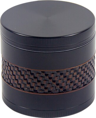 2.4''Imitation Wood Vintage Herb Grinder 5-Piece Zinc Alloy Spice Grinders gift