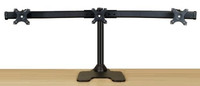 Ezm Deluxe Triple Monitor Mount Stand Free Standing Supports To 3 28 (002-0020) Ezm Deluxe Triple Monitor Mount Stand Free Standing Supports To 3 28 (002-0020)