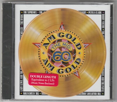 AM Gold The Mid 60s CD 1995 Compilation Time Life Double Length New Sealed