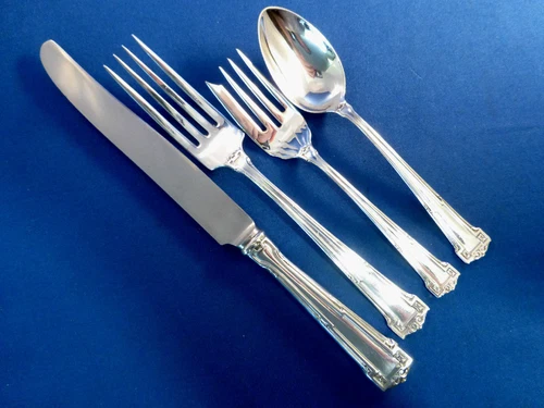 DAUPHINE-WALLACE 4PC STERLING LUNCH PLACE SETTING(S)-FRENCH