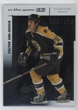 2003-04 In the Game-Used Signature Series 94/390 Colton Orr #195 0nr3