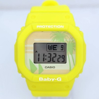 Baby-G Casio Digitaluhr 80er Strandfarben Gelb BGD-560BC-9JF Damen