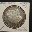 1878 7/8TF $1 Morgan Silver Dollar ,  Strong, P/L