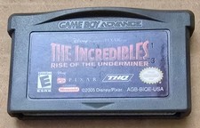 THE INCREDIBLES: RISE OF THE UNDERMINER NINTENDO GAMEBOY ADVANCE CART ONLY