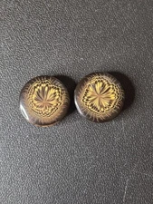 Resin Button Covers Set Of 2