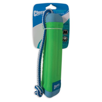 Chuckit! Canine Hardware AMPHIBIOUS BUMPER Floating Dog Fetch Toy MEDIUM