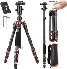 K F Concept 60 inch Carbon Fiber Camera Tripod, C225C0