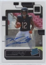 2022 Panini Clearly Donruss Rated Rookie Auto Velus Jones Jr #80 Auto 0xb8