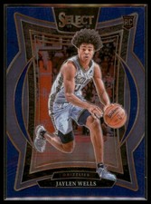 2024-25 Panini Select #79 Jaylen Wells Blue (Retail)